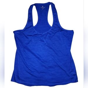 Athleta Chi XL Tank Top Electric Blue Racerback Extra Large